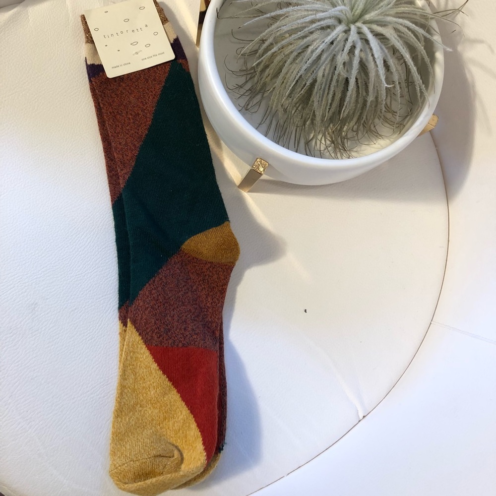 Anthropologie wool blend sock NWT